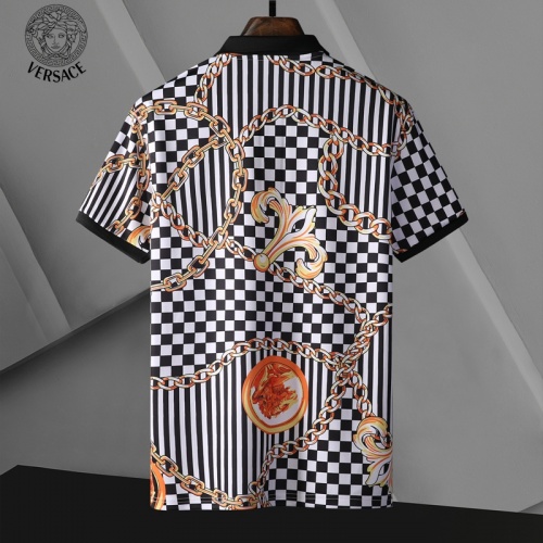 Replica Versace T-Shirts Short Sleeved For Men #835285 $25.00 USD for Wholesale