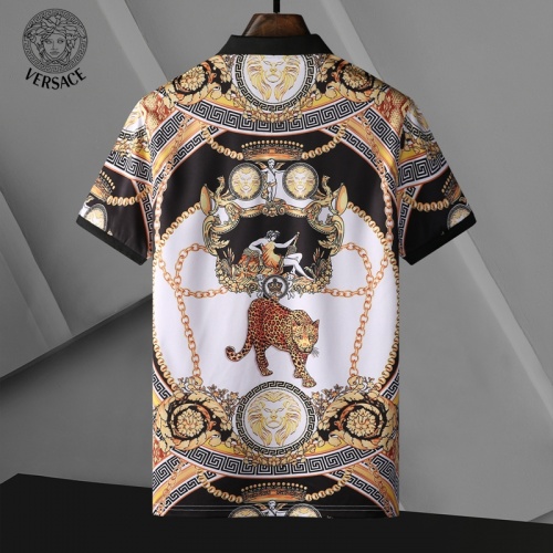 Replica Versace T-Shirts Short Sleeved For Men #835291 $25.00 USD for Wholesale