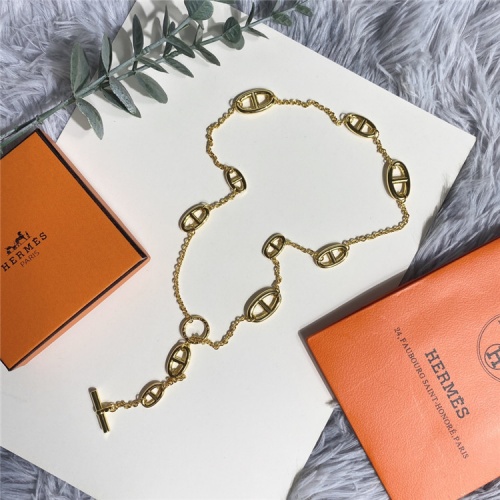 Replica Hermes Necklace For Women #835379 $38.00 USD for Wholesale