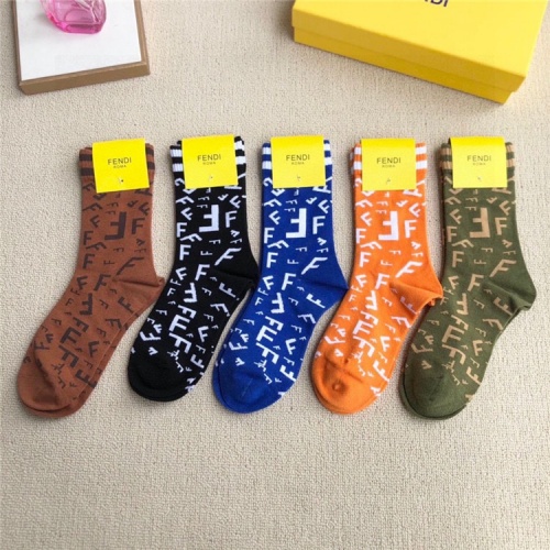 Fendi Socks #835385 $25.00 USD, Wholesale Replica Fendi Socks