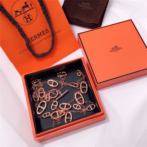 Replica Hermes Necklace For Women #835389 $61.00 USD for Wholesale