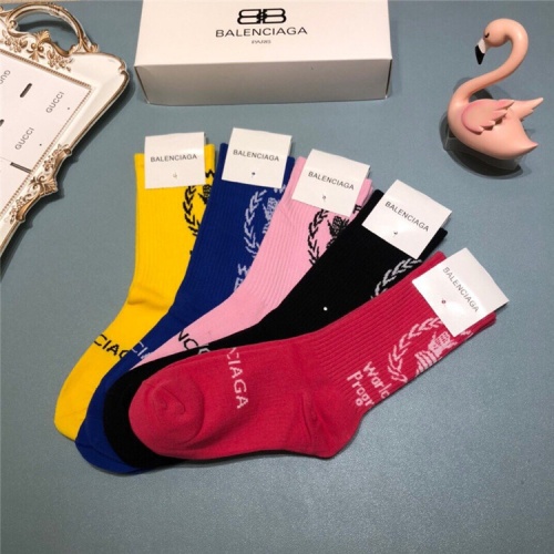 Replica Balenciaga Socks #835390 $25.00 USD for Wholesale