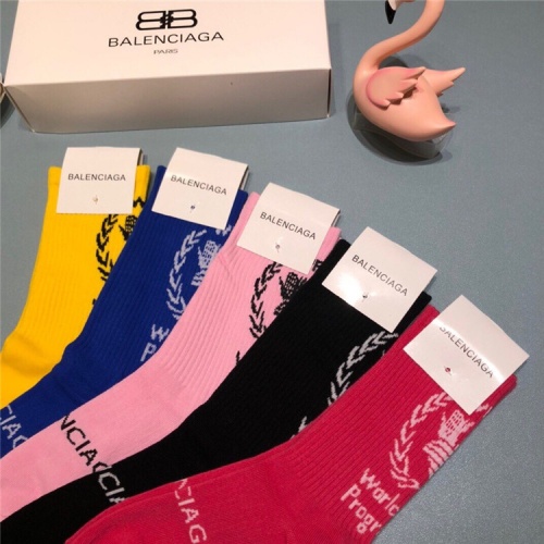 Replica Balenciaga Socks #835390 $25.00 USD for Wholesale