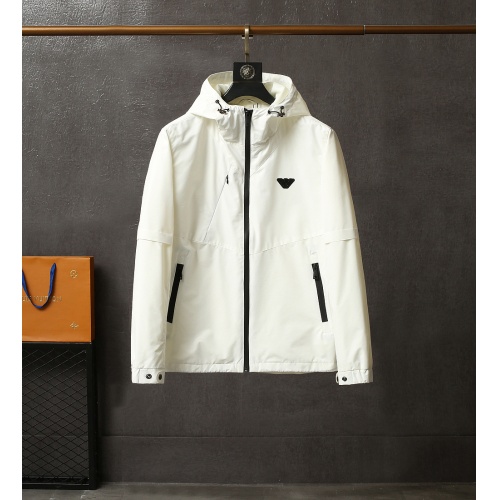 Armani Jackets Long Sleeved For Men #835460 $88.00 USD, Wholesale Replica Armani Jackets