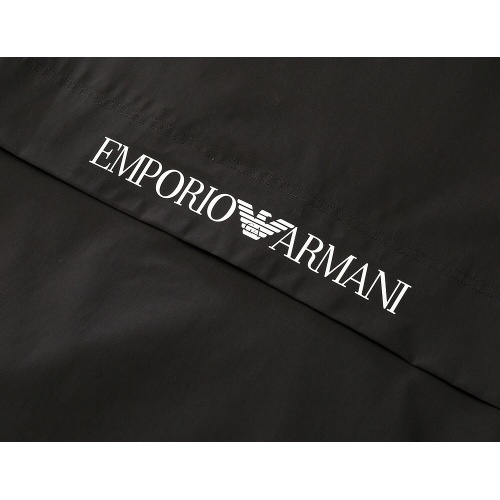 Replica Armani Jackets Long Sleeved For Men #835464 $80.00 USD for Wholesale