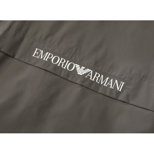 Replica Armani Jackets Long Sleeved For Men #835466 $80.00 USD for Wholesale