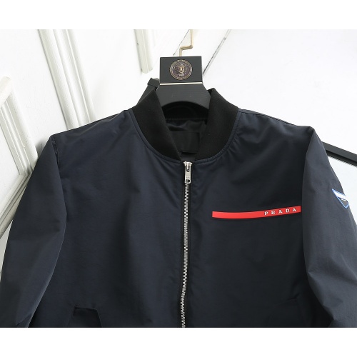 Replica Prada Jackets Long Sleeved For Men #835478 $82.00 USD for Wholesale