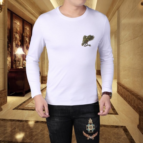 Armani T-Shirts Long Sleeved For Men #835598 $41.00 USD, Wholesale Replica Armani T-Shirts