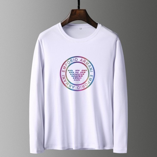 Armani T-Shirts Long Sleeved For Men #835637 $41.00 USD, Wholesale Replica Armani T-Shirts