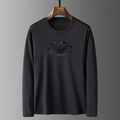 Armani T-Shirts Long Sleeved For Men #835650 $41.00 USD, Wholesale Replica Armani T-Shirts