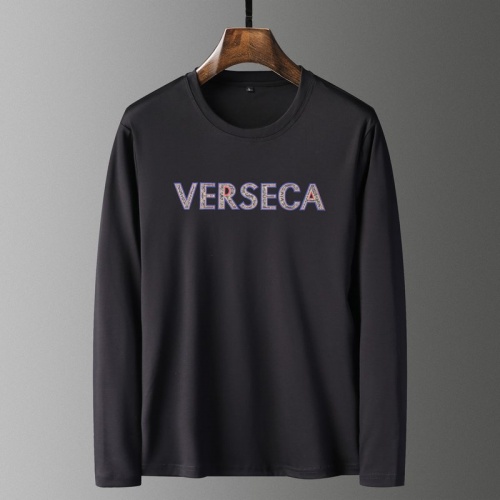 Versace T-Shirts Long Sleeved For Men #835701 $41.00 USD, Wholesale Replica Versace T-Shirts