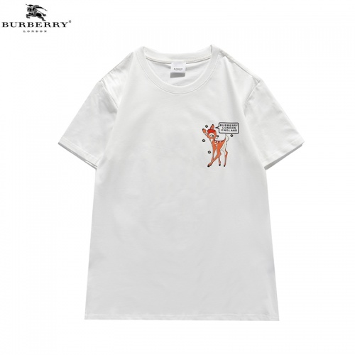 Replica Burberry T-Shirts Short Sleeved For Men #835743 $29.00 USD for Wholesale