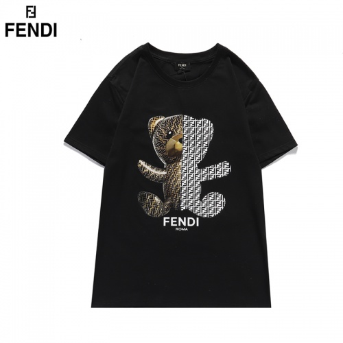 Fendi T-Shirts Short Sleeved For Men #835750 $29.00 USD, Wholesale Replica Fendi T-Shirts