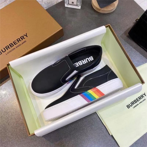 Replica Burberry Casual Shoes For Men #835766 $85.00 USD for Wholesale