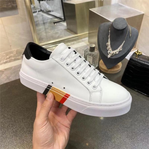 Replica Burberry Casual Shoes For Men #835770 $92.00 USD for Wholesale