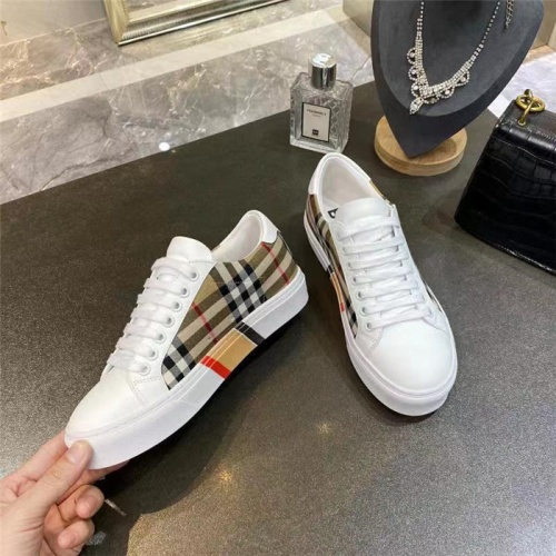 Replica Burberry Casual Shoes For Women #835802 $88.00 USD for Wholesale