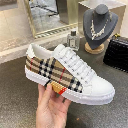 Replica Burberry Casual Shoes For Women #835802 $88.00 USD for Wholesale