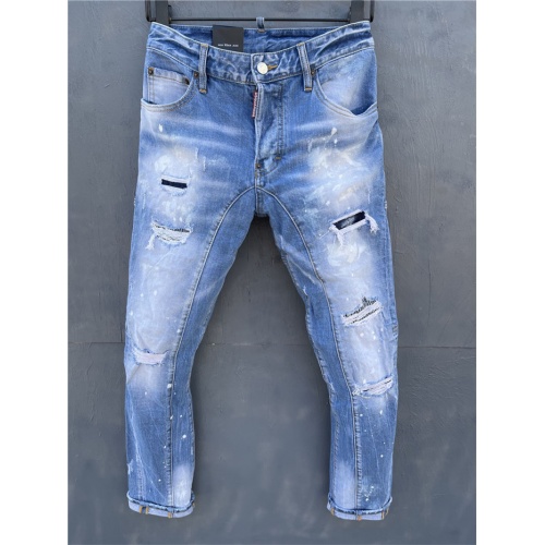 Replica Dsquared Jeans For Men #836043 $65.00 USD for Wholesale
