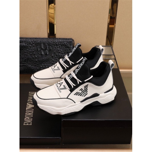Replica Armani Casual Shoes For Men #836062 $82.00 USD for Wholesale
