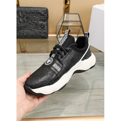 Replica Versace Casual Shoes For Men #836067 $82.00 USD for Wholesale