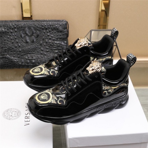 Replica Versace Casual Shoes For Men #836072 $80.00 USD for Wholesale