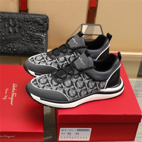 Replica Salvatore Ferragamo Casual Shoes For Men #836082 $82.00 USD for Wholesale