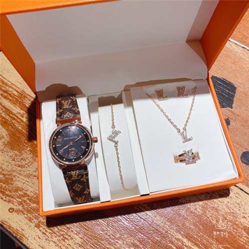 Louis Vuitton Watches Set For Women #836302