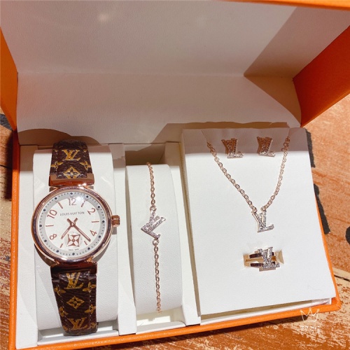 Louis Vuitton Watches Set For Women #836305