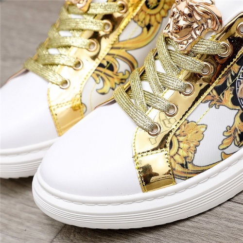 Replica Versace Casual Shoes For Men #836413 $80.00 USD for Wholesale