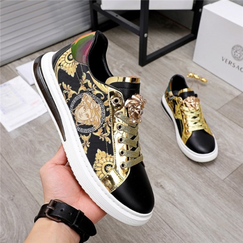 Replica Versace Casual Shoes For Men #836414 $80.00 USD for Wholesale