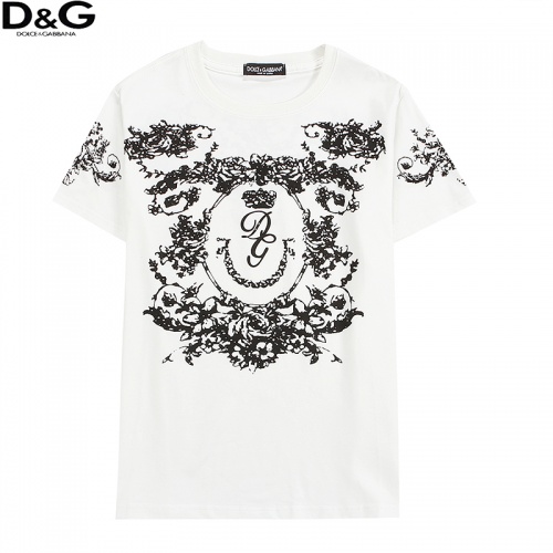 Dolce &amp; Gabbana D&amp;G T-Shirts Short Sleeved For Men #836547 $29.00 USD, Wholesale Replica Dolce &amp; Gabbana D&amp;G T-Shirts