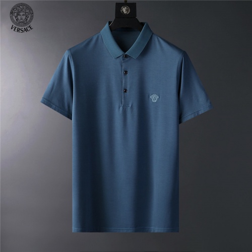 Versace T-Shirts Short Sleeved For Men #836562 $24.00 USD, Wholesale Replica Versace T-Shirts