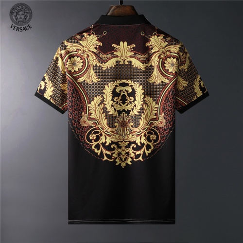 Replica Versace T-Shirts Short Sleeved For Men #836572 $24.00 USD for Wholesale
