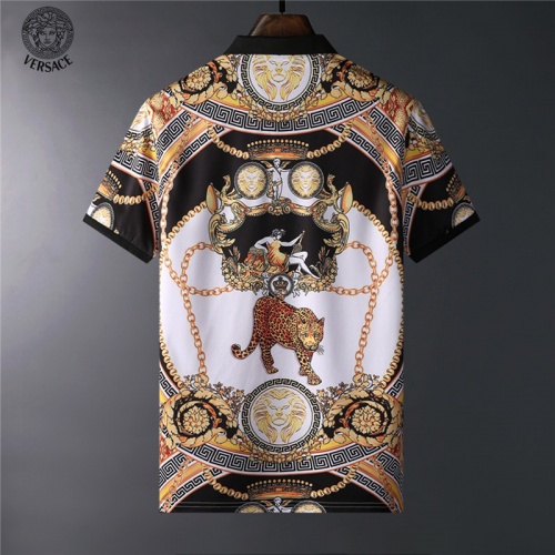 Replica Versace T-Shirts Short Sleeved For Men #836593 $24.00 USD for Wholesale