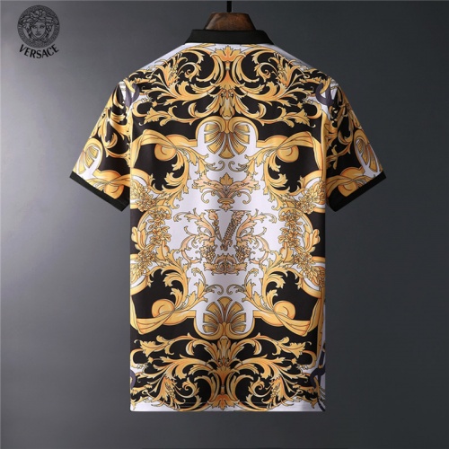 Replica Versace T-Shirts Short Sleeved For Men #836602 $24.00 USD for Wholesale