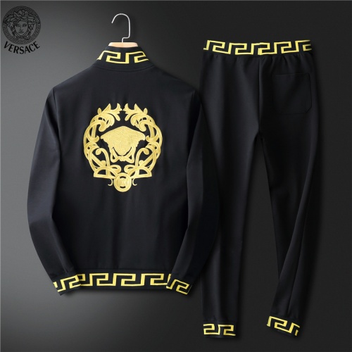 Replica Versace Tracksuits Long Sleeved For Men #836610 $98.00 USD for Wholesale