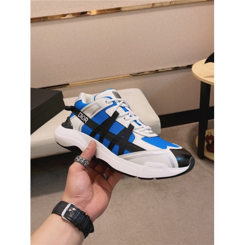 Replica Christian Dior Casual Shoes For Men #836613 $92.00 USD for Wholesale