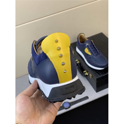 Replica Fendi Casual Shoes For Men #836627 $85.00 USD for Wholesale