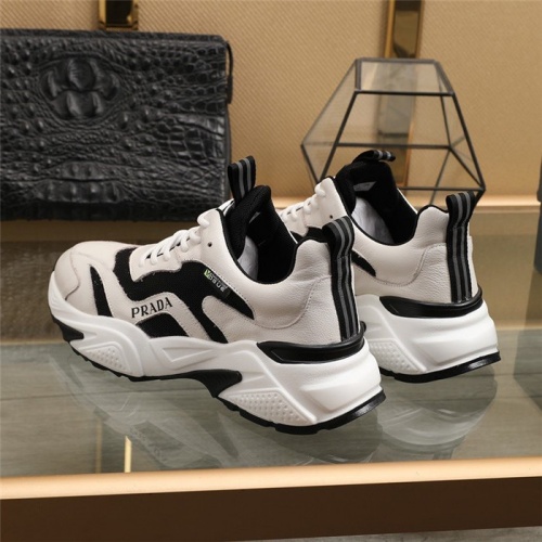 Replica Prada Casual Shoes For Men #836646 $92.00 USD for Wholesale