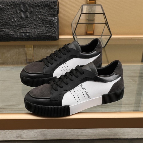 Replica Dolce & Gabbana D&G Casual Shoes For Men #836659 $85.00 USD for Wholesale