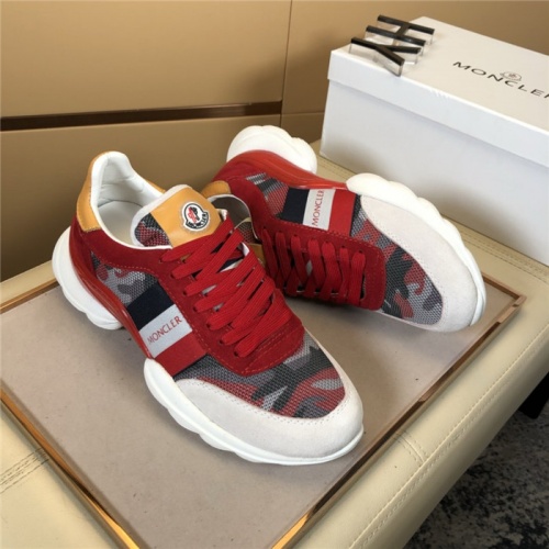 Replica Moncler Casual Shoes For Men #836707 $96.00 USD for Wholesale