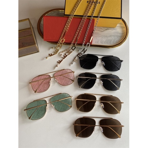 Replica Fendi AAA Quality Sunglasses #836715 $48.00 USD for Wholesale