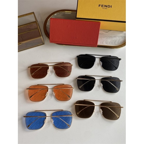 Replica Fendi AAA Quality Sunglasses #836721 $52.00 USD for Wholesale