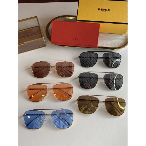 Replica Fendi AAA Quality Sunglasses #836721 $52.00 USD for Wholesale