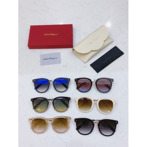 Replica Salvatore Ferragamo AAA Quality Sunglasses #836727 $48.00 USD for Wholesale