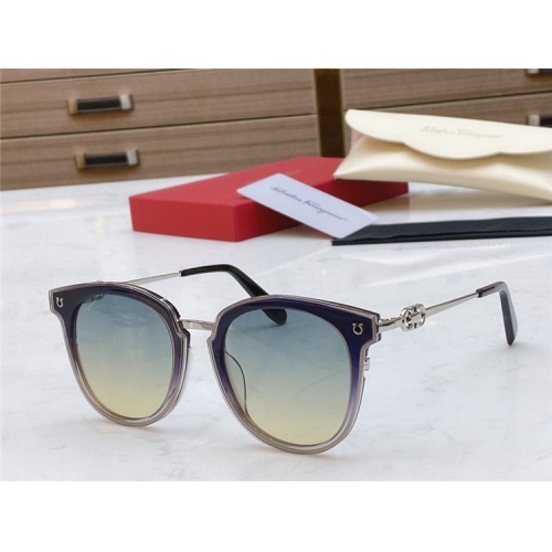 Salvatore Ferragamo AAA Quality Sunglasses #836730 $48.00 USD, Wholesale Replica Salvatore Ferragamo AAA Quality Sunglasses