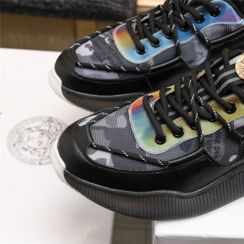 Replica Versace Casual Shoes For Men #836764 $92.00 USD for Wholesale
