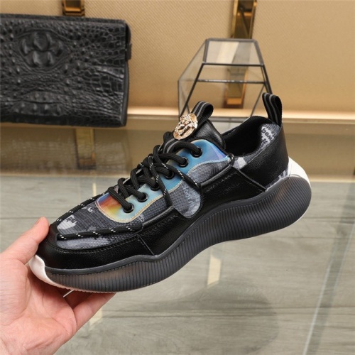 Replica Versace Casual Shoes For Men #836764 $92.00 USD for Wholesale