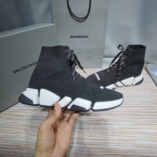 Replica Balenciaga High Tops Shoes For Women #836870 $96.00 USD for Wholesale