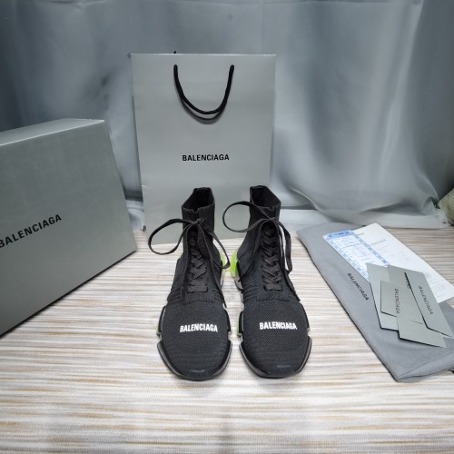 Replica Balenciaga High Tops Shoes For Women #836871 $96.00 USD for Wholesale